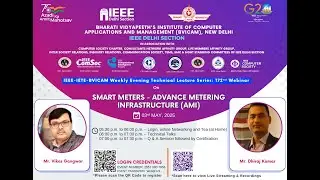 172ⁿᵈ National Webinar on &ldquo;Smart Meters - Advance Metering Infrastructure (AMI)&rdquo;