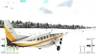 Putting my flying experience together and testing how to fly with Cessna caravan