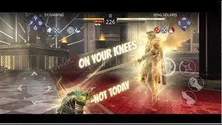 Shadow fight 3 || Steel hound level 6 Vs King Solaris || An okay fighter || shadow fight 3 gameplay