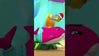 Five Little Baby Sharks #shorts #babysharksong #kidsdancemusic #nurseryrhymes