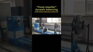 JP Pump Impeller Dynamic Balancing Machine PHS 500H 820L