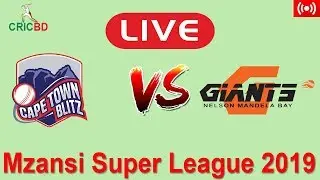 🔴|| LIVE || Cape Town Blitz vs Nelson Mandela Bay Giants | Live Cricket Score #CricBD