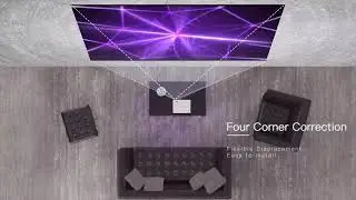 3700 Lumens Projector| Laser Light Source| Projector for Classroom and Conference Room Projection
