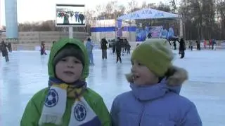 Видео-открытка 55, ОЛЕНИ PARTY, Сокольники, каток ЛЕД