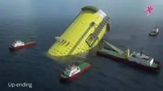 Animation Aasta Hansteen Unloading Dockwise Vanguard