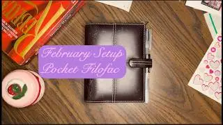Настройка моего карманного органайзера Filofax на февраль | Переход на Annalog