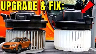 Subaru Crosstrek Blower Motor Replacement (& Upgrade!) for 2018+ Models