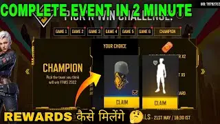 Pick'N Win Challenge Event Free Fire | Best Team In Pick And Win Event | Free Fire New Event