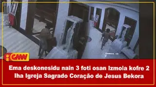 Неизвестные лица забрали два сундука с милостыней из церкви Святого Сердца Иисуса в Бекоре.