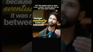 //Shahid Kapoor on Negative People: Be Kind Anyway // #motivation #kind #growth #shorts