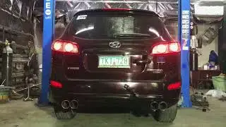 2011 Hyundai Sta Fe turboback air intake and occ