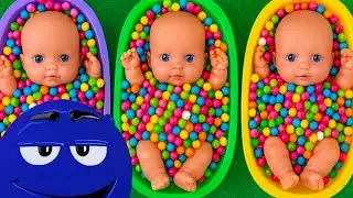 Long Slide Game ASMR | Hippo, Elephant & Gorilla Mega Water Slide Race &ndash; Funny 3D Animal Adventure!
