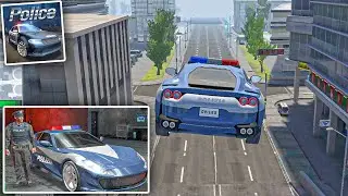 Police Sim 2022 - NEW OVILEX GAME - FERRARI 812 SUPERFAST Police car driving - Android Gameplay #5