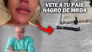 Colombiana es Golp3ada por Español RAC1STA