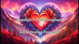 Immunity to spider implants Silent Healing Frequency