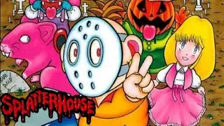 Splatterhouse: Wanpaku Graffiti LongPlay NES Secret Ending (2 Gems)