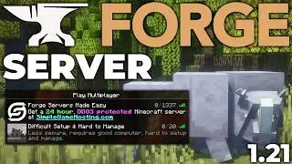 How To Make a Forge Server in Minecraft 1.21