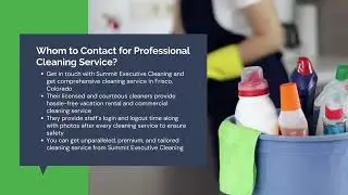 Professional Vacation Rental Cleaning Service in Frisco, Colorado|Licensed Cleaners Near Me