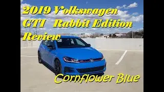 2019 Volkswagen GTI Rabbit Edition Cornflower Blue Review