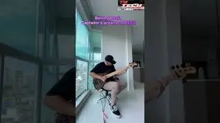 Baixo Pantoja captador e preamp TBTECH #bassboosted #baixoeletrico #bass #youtube #shorts