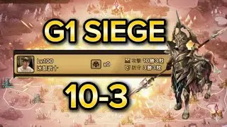 《魔靈召喚》19賽季G1據點戰13連戰，火人馬2V3初登場 Ep.25 Summoners War - Siege
