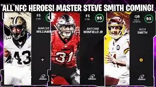 ALL NFC PLAYOFF HEROES REVEALED! PLAYOFF MASTER STEVE SMITH, ALEX SMITH, AND MORE! | MADDEN 21