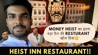 MONEY HEIST THEME RESTAURANT😱||ऐसा RESTURANT कही नही देखा होगा|| #moneyheist #moneyheistresturant