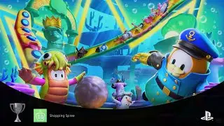 Fall Guys: Ultimate Knockout | Shopping Spree Alışveriş &Ccedil;ılgınlığı | Won The Trophy|Kupa Kazanımları