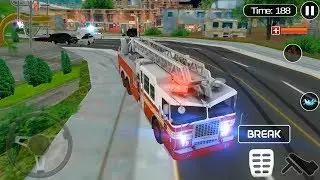 Firefighter & City Hero Rescue Ambulance Mission #2: Fire Engine - Android Gameplay FHD