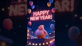 Happy New Year. Hammy and Squeeky