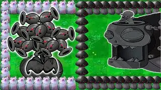 Doom Gatling Pea X Doom Cannon X Shroom Attack Dr.Zomboss Giga - Plants vs Zombies Hack 2025