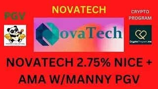 NOVATECH 2.75% BONUS + PGV AMA WITH MANNY