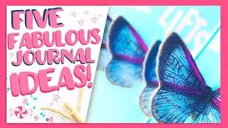 Junk Journal Page Layout Ideas | FLOATING Embellishments!