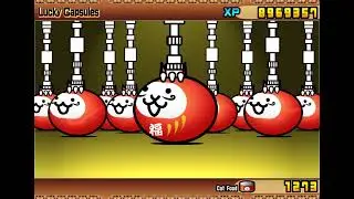 Opening 23 Rare Capsules And 23 Lucky Capsules (Battle Cats)(No Mic)