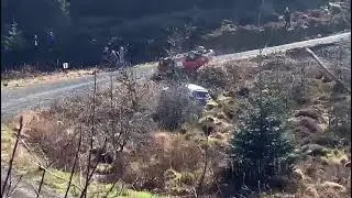 Rallynuts Stages Rally 2023 crash SS1
