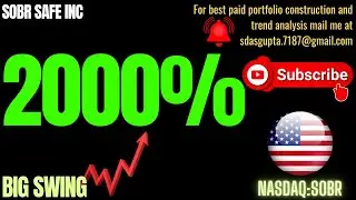 SOBR SAFE INC BIG SWING | SOBR STOCK NEWS