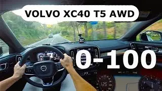 Volvo XC40 T5 AWD, 0-100 & 80-120