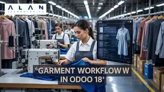 Odoo 18 Manufacturing Workflow for Garment Industry | Complete ERP Demo