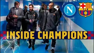 INSIDE CHAMPIONS | Napoli 1-1 Bar&ccedil;a, all to be decided at Camp Nou...