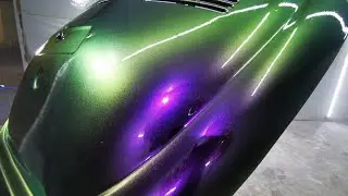 Camaleon Morado-Verde