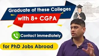 Attention Students! Fully Funded PhD Opportunity Abroad for these colleges Students #phd