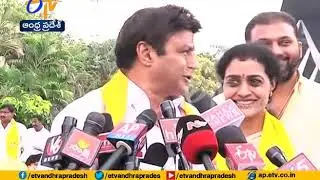 Nandamuri Suhasini Files Nomination | Balakrishna Seeks Support for Her