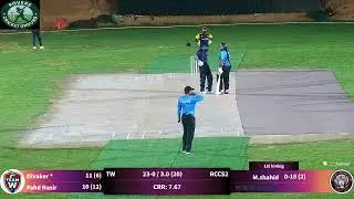 TEAM W (VS)  RYDERS CRICKET CLUB