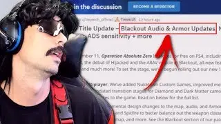 DrDisRespect Reacts to NEW BLACKOUT UPDATE | Best Doc Moments + EPIC Blackout Game (12/11)