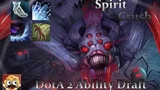 Dota 2 Ability Draft Live Commentary - Spirit Crush [Siphon,Ice Blast,Crush]