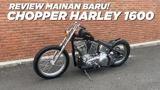 MAINAN BARU! CHOPPER HARLEY DAVIDSON TWINCAM DYNA 1600 - REVIEW