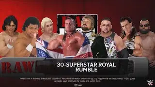 WWE2K25: Recreating The 1992 Royale Rumble 