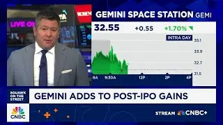 Gemini adds to post-IPO gains