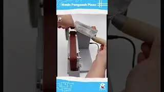 Mengasah Pisau Menggunakan Mesin #shorts #viral_video #shortvideo