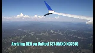 Arrive DEN on UA #2335 SAN-DEN 737-9 MAX N37518.  5 July 2021.